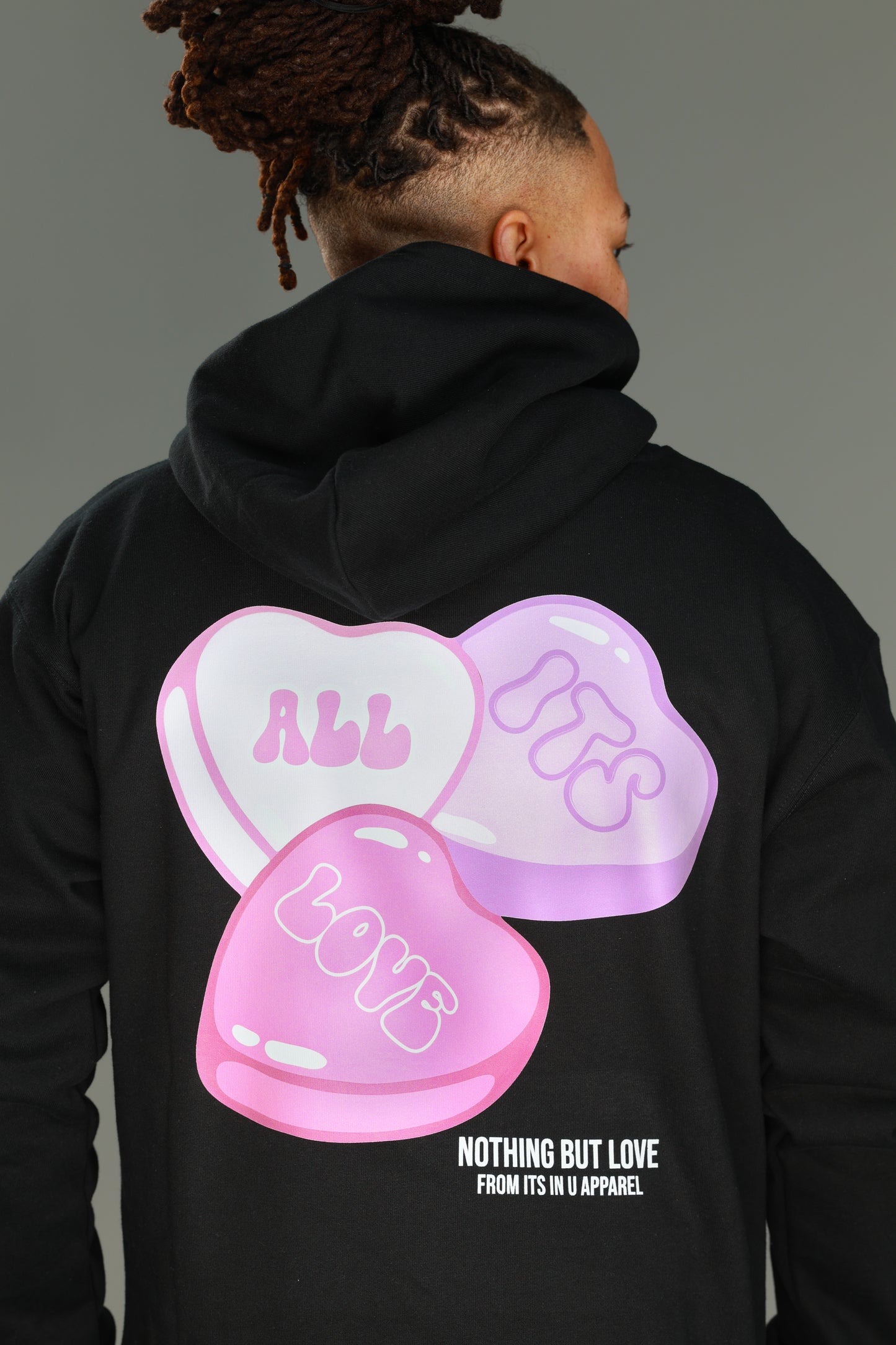 Its All Love Hoodie (Black)