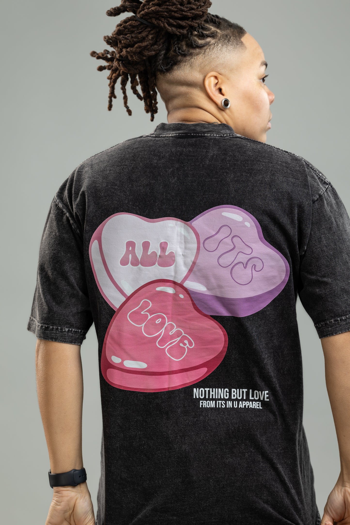 Its All Love T-Shirt (Black)
