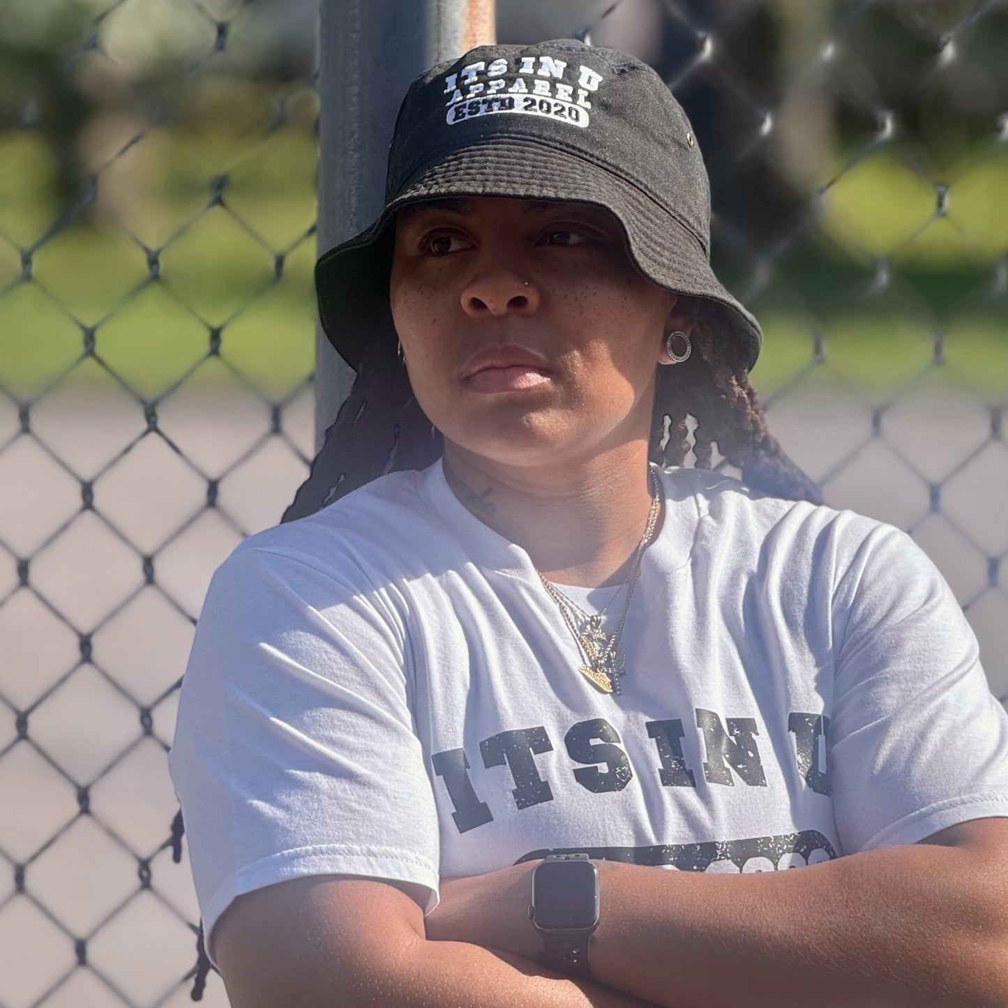 Its In U Apparel Bucket Hat (Black)