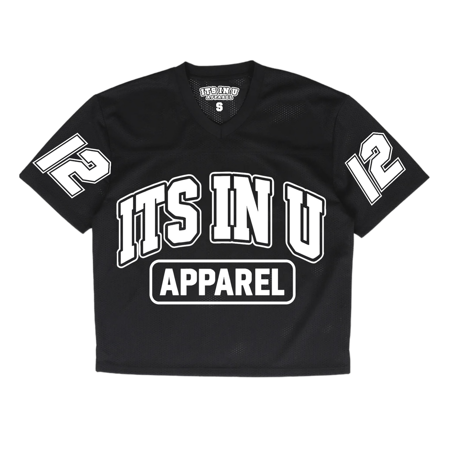 Varsity Boxy Jersey (Black)